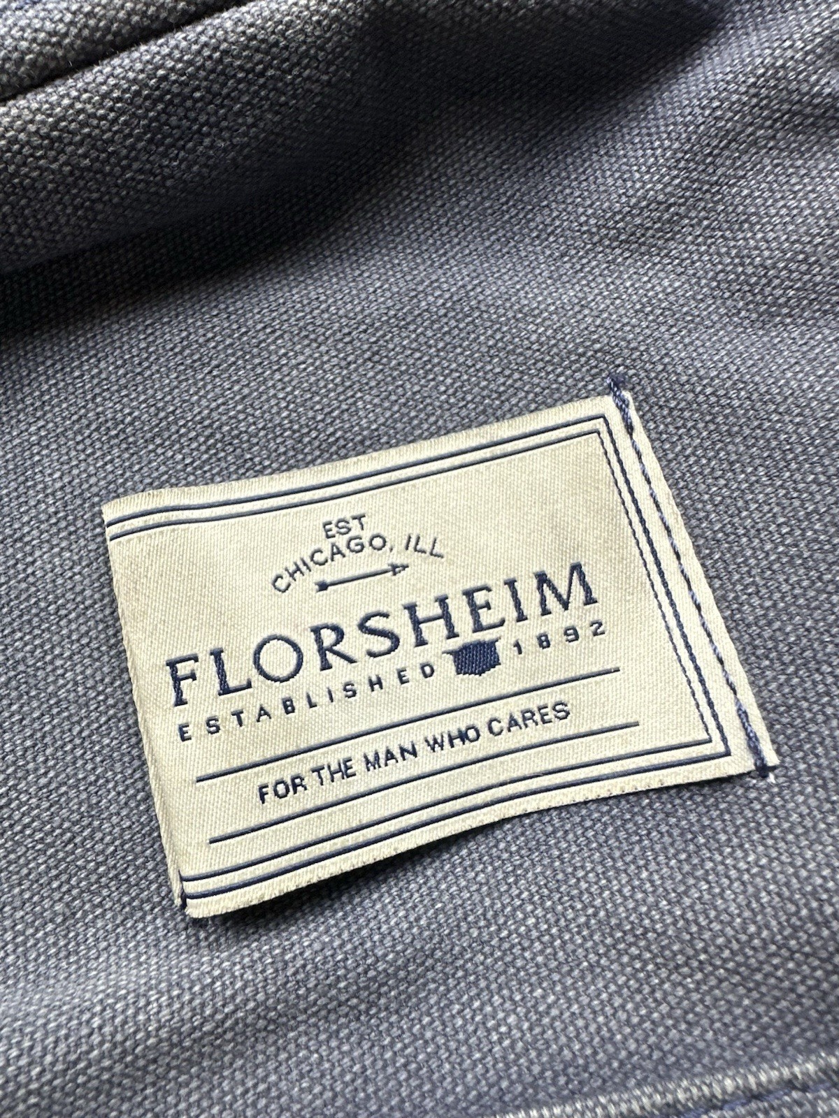 Men’s Florsheim Vincent Padded Messenger Bag Cargo Utility Canvas USA Made