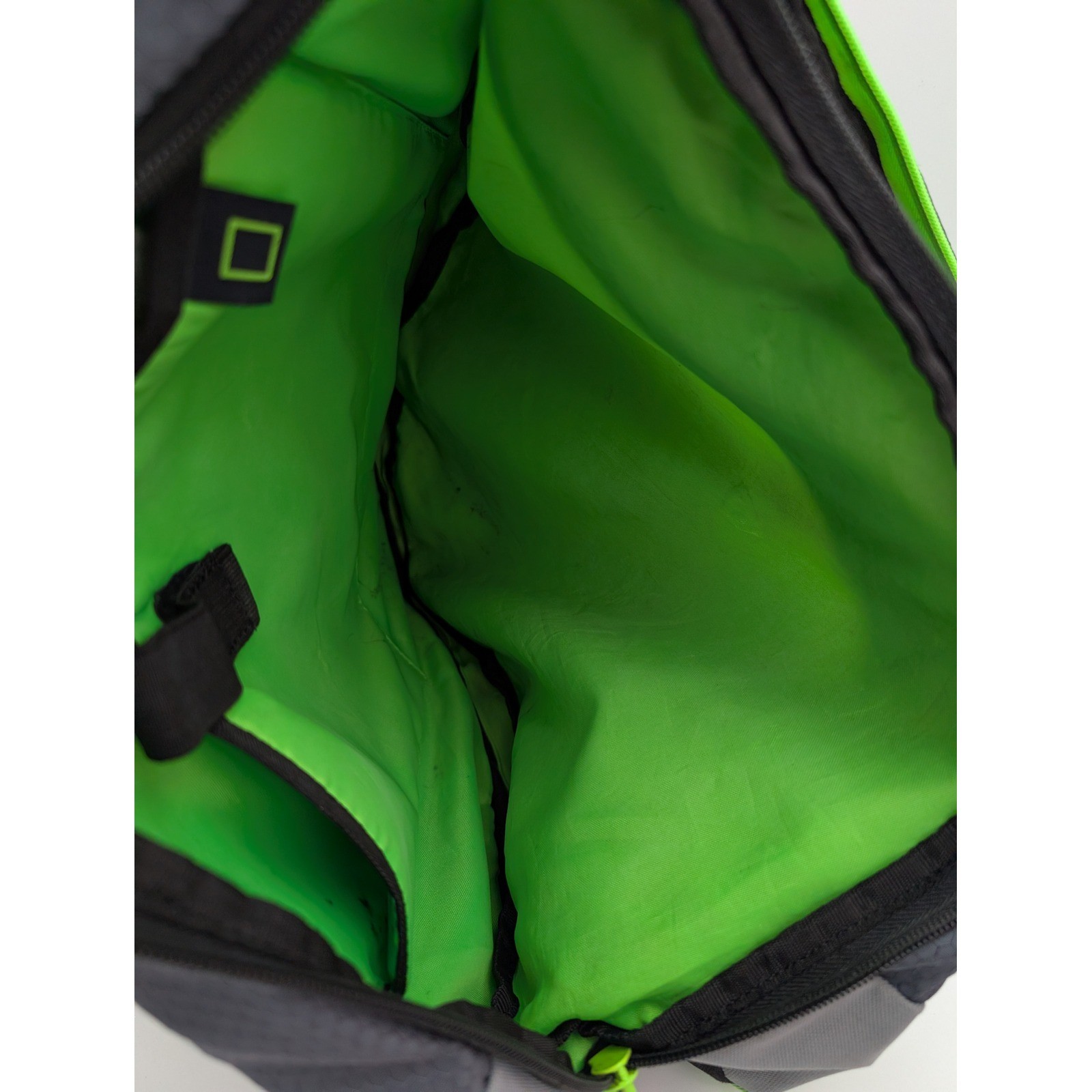 Adidas LoadSpring Sling Backpack Grey Black Neon Green One Strap Bag