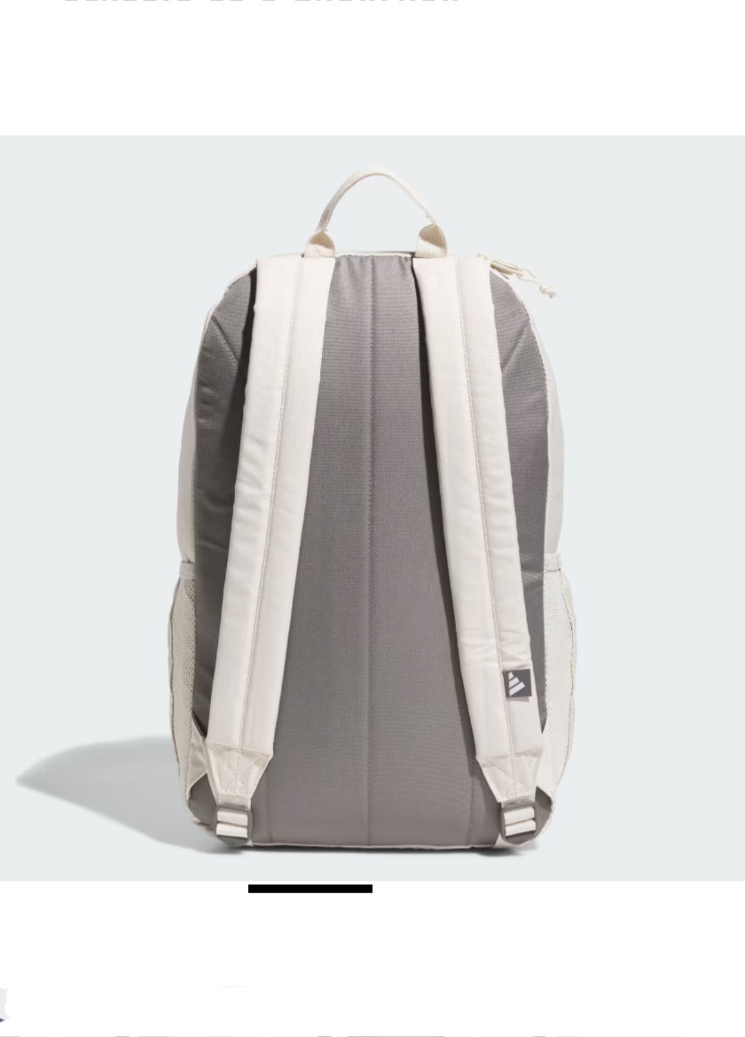 NWT Adidas Classic 3 S 5 Backpack Bookback Laptop Bag Jk3399 Alumina/Grey