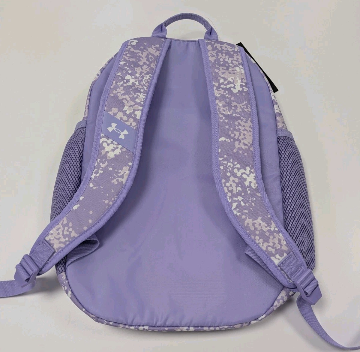 Under Armour UA Hustle Storm Backpack 26 L Purple School Laptop Bag Padded