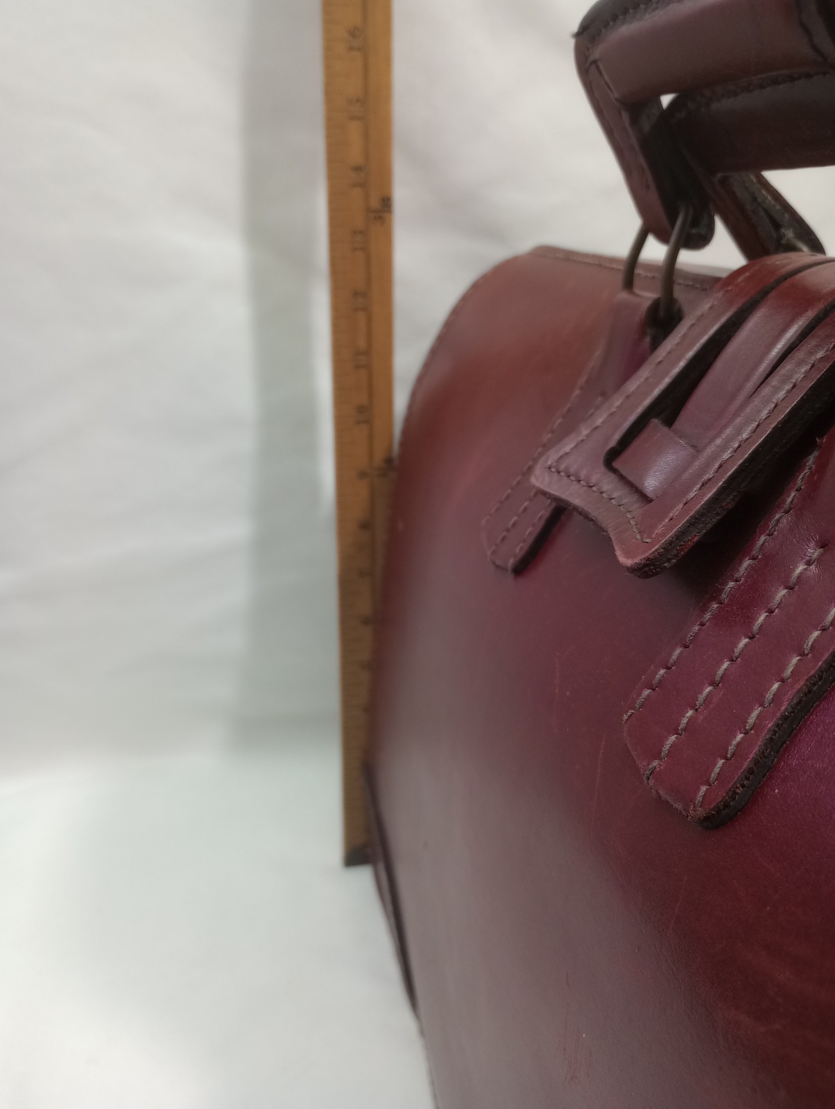 Vintage Leather Presto Lock Attache Briefcase – Top Open