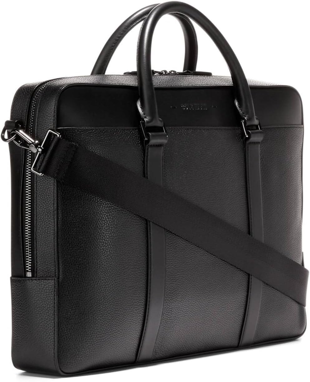Sleek Men’s Leather Briefcase – Perfect for Work & Travel