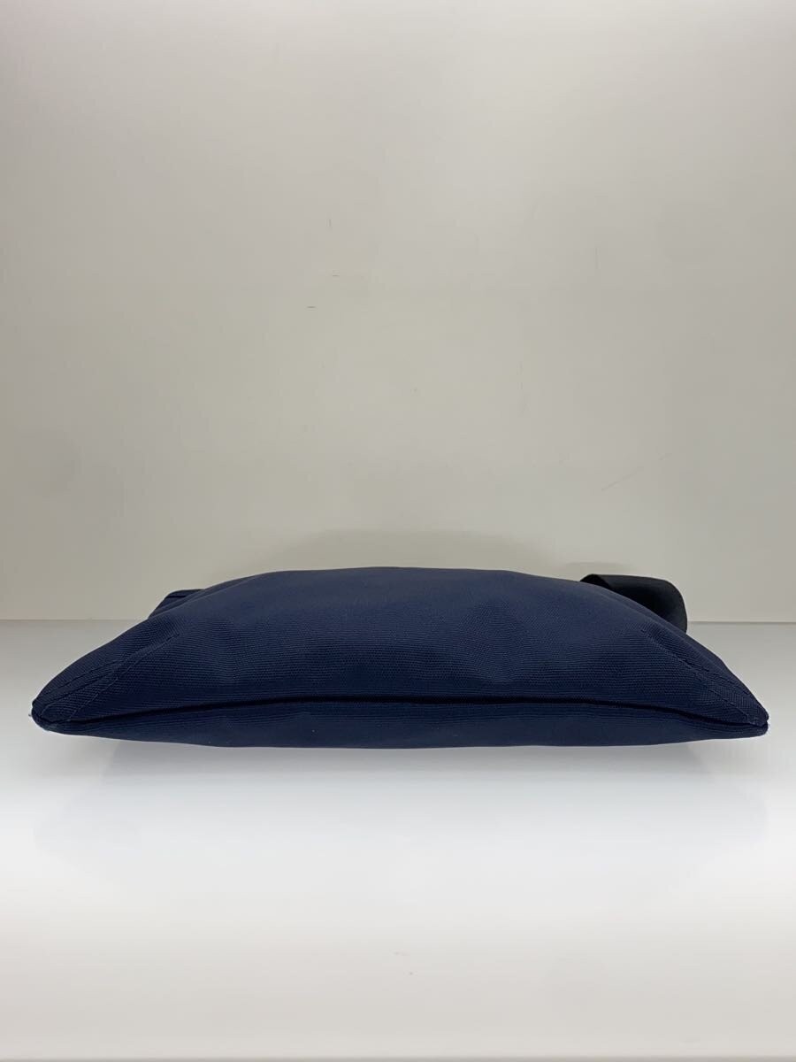 Authentic PORTER Navy Shoulder Bag 23cm High Compact Casual Purse