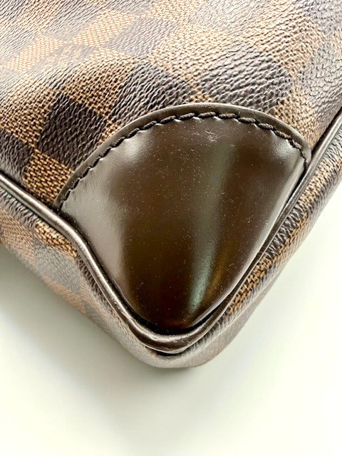 LOUIS VUITTON Porte Documents Voyage Damier Ebene Canvas Briefcase – Excellent
