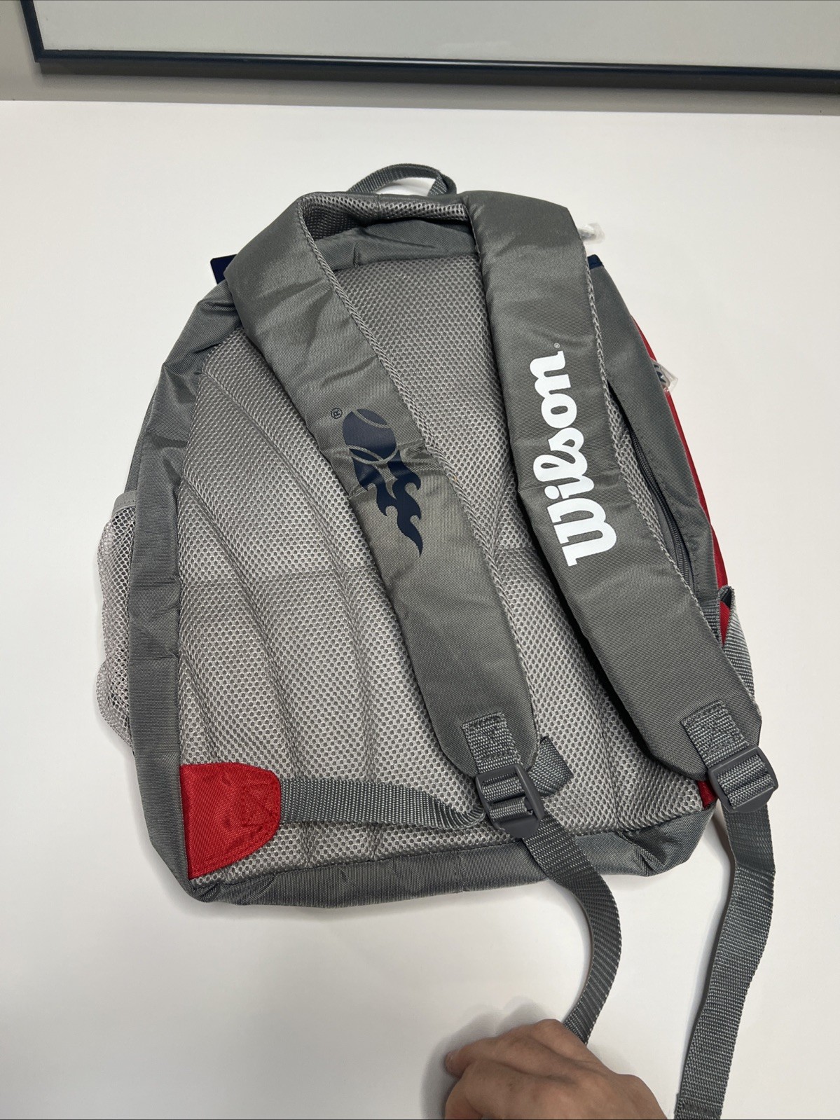Wilson US Open Red White Blue Nylon Backpack
