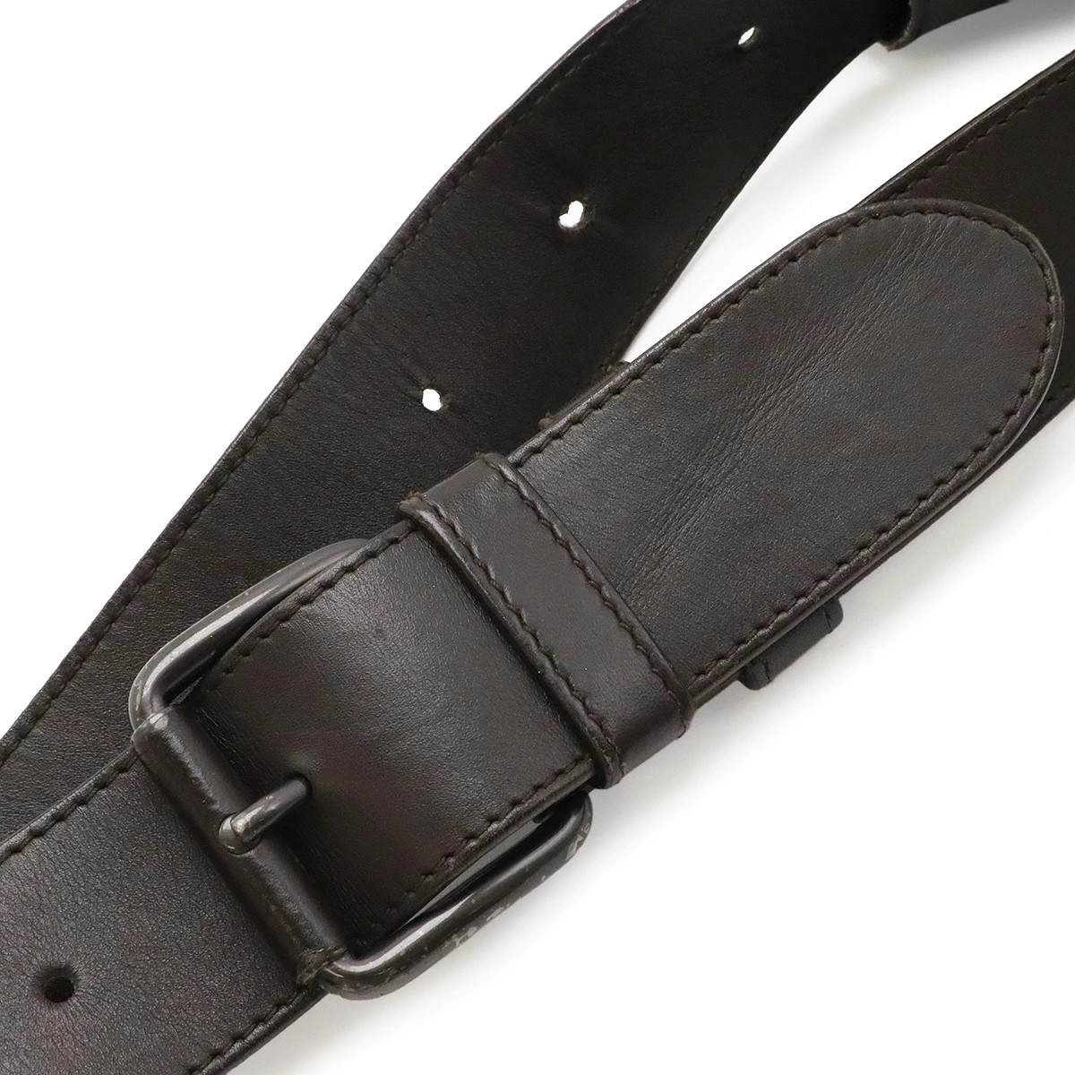 Bottega Veneta Intrecciato Belt Bag Leather Dark