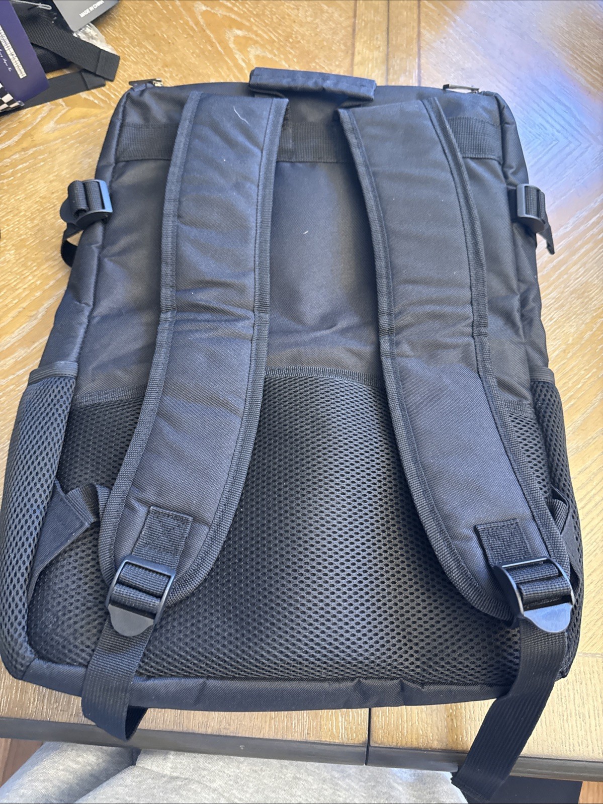 Black Multi pocket backpack