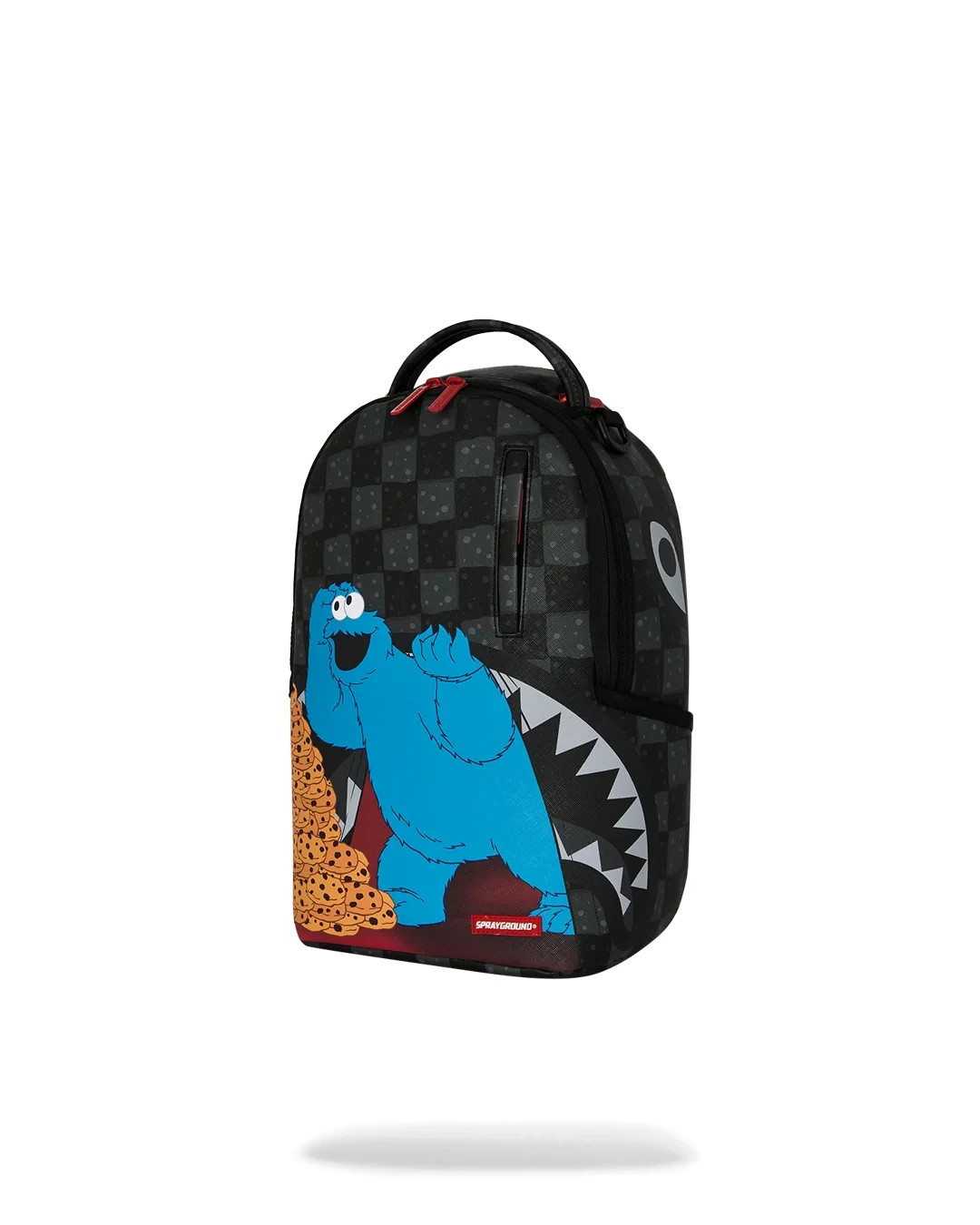 Sprayground Cookie Monster MINI Backpack 😎New Black Small Kids School Bag