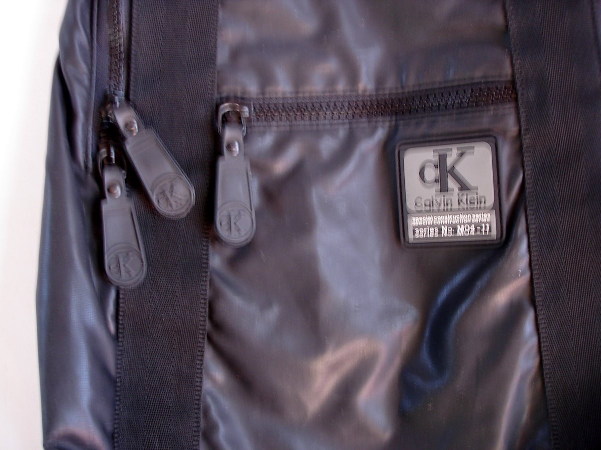 VTG cK Calvin Klein MO4-11 Technical Backpack Black Archive Utility Gorpcore