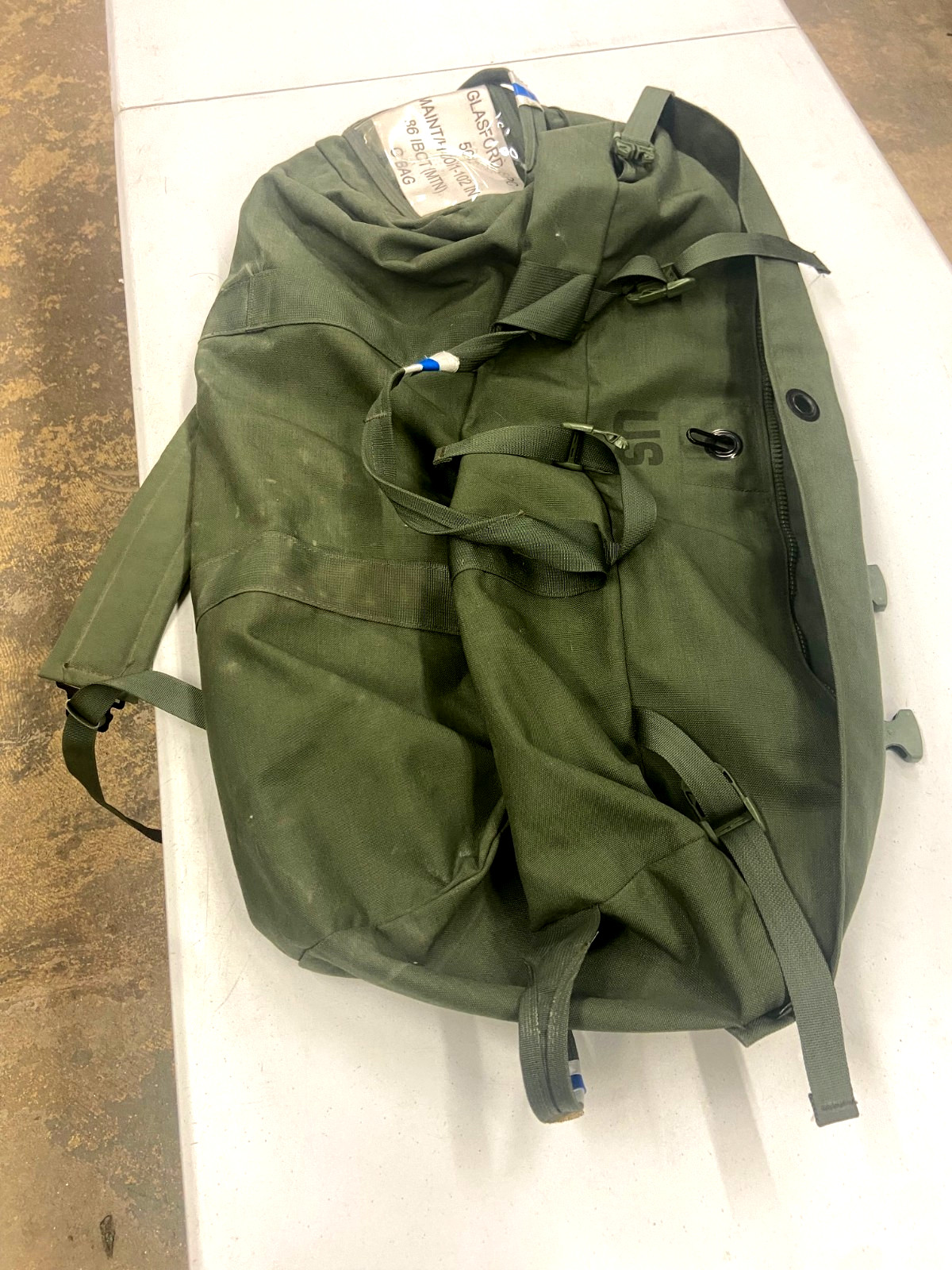 Gen II Enhanced Nylon Duffle Bag Backpack Tactical 2 Strap Army Military Duffel