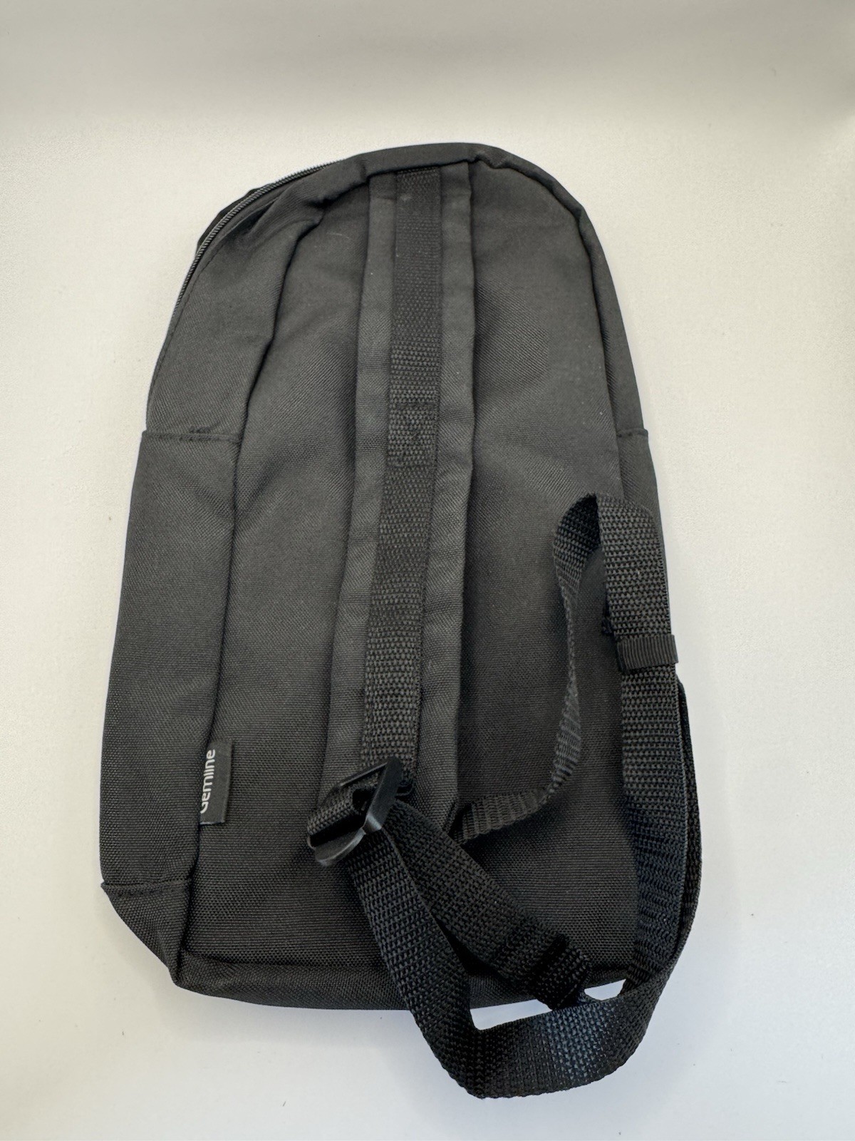 Gemline Black Multi Pocket Zip Sling Messenger Crossbody Bag, HashiCorp logo