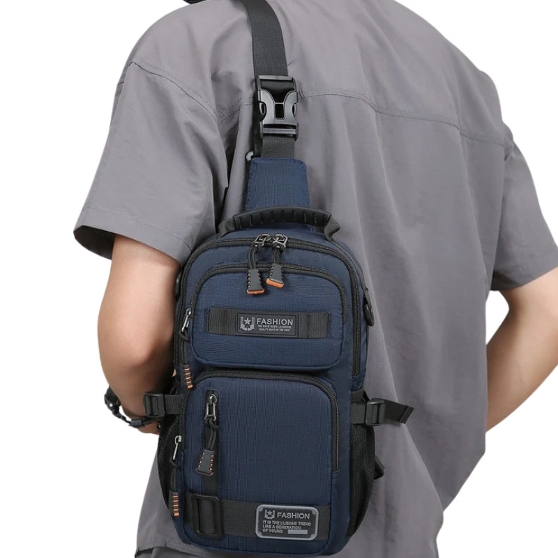 Fashion Men Waist & Chest Crossbody Bag High Quality Casual Bag