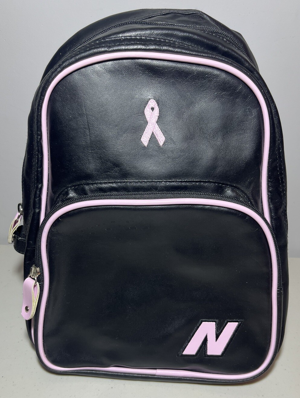 New Balance Limited EditionBreast Cancer Small Back Pack Colors Black And Pink,
