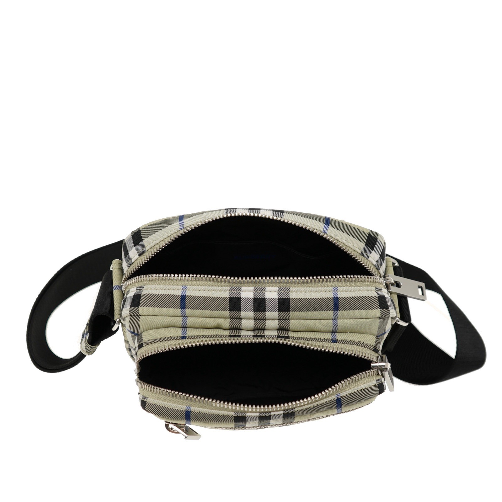 Burberry Warner Camera Crossbody Messenger Bag Lichen IP Check New