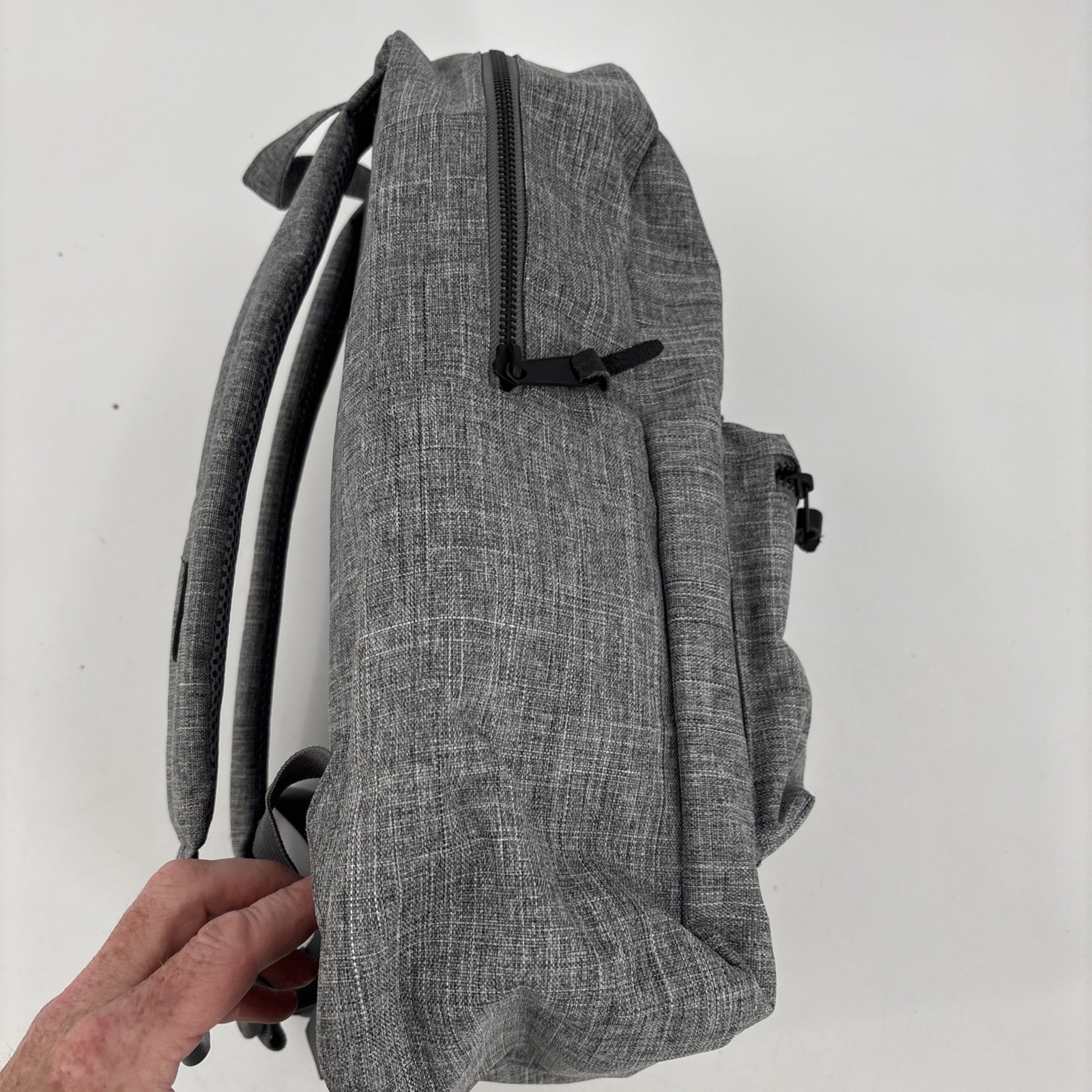 Genuine Herschel Settlement Backpack Raven Crosshatch Classic 23L Gray