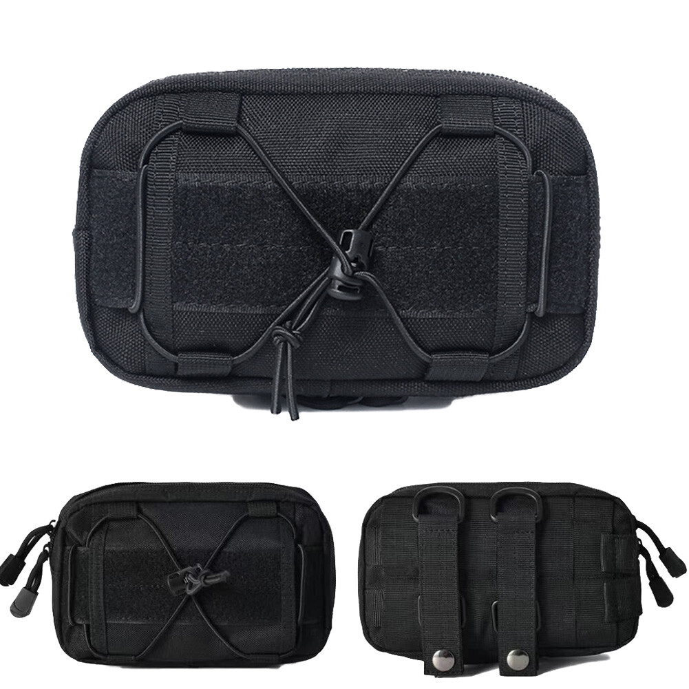 Tactical Molle Waist Bag Pack Shoulder Bag Satchel Small Bag for Hiking Camping