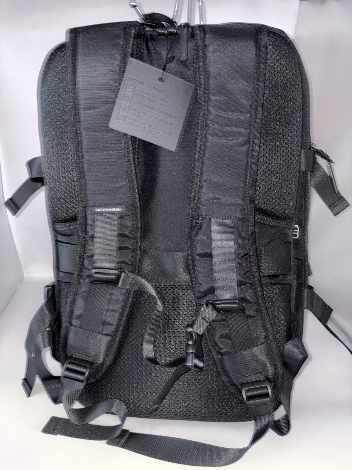 Ace High Backpack Mammoth 3.0 Black Laptop Travel Adobe Acrobat NEW