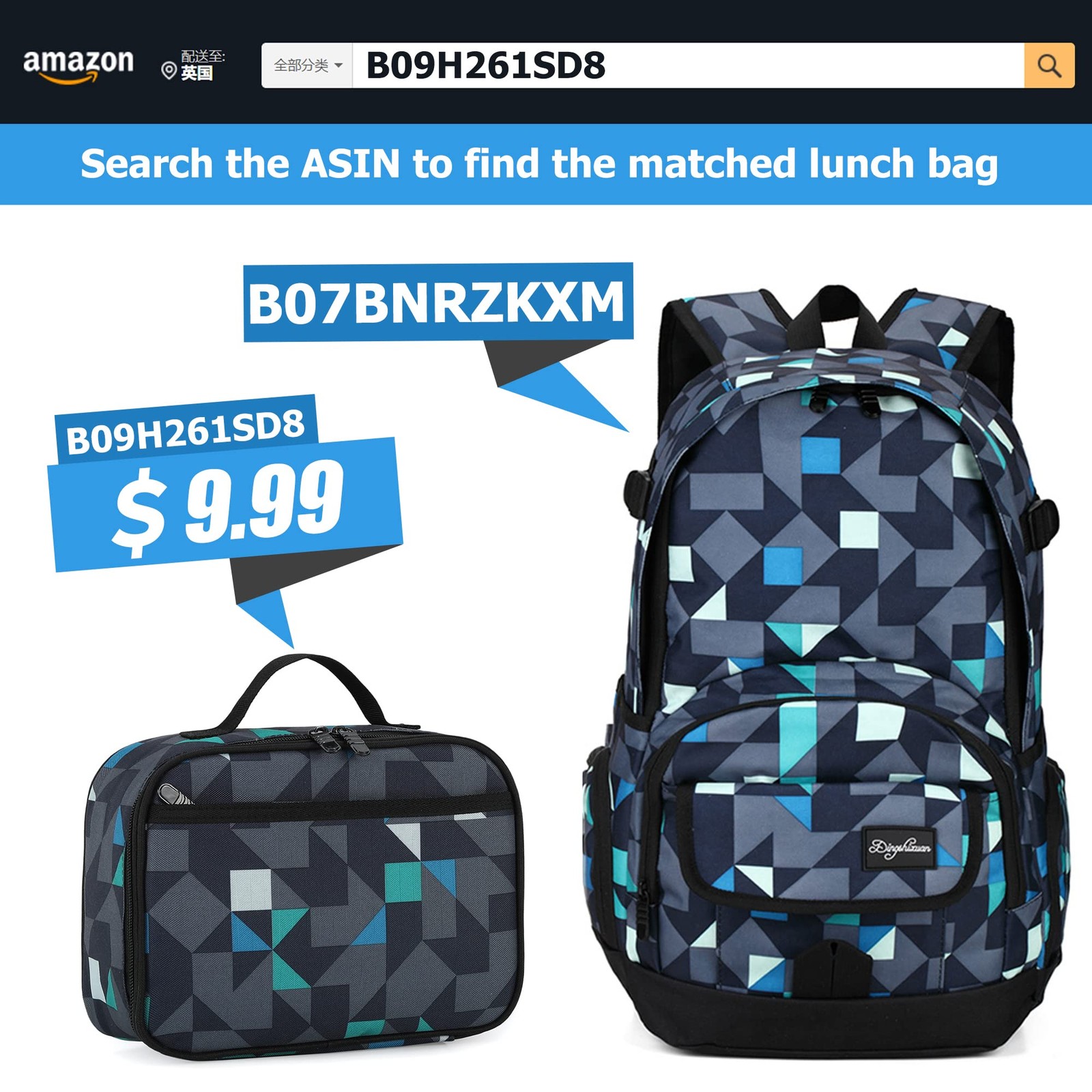 School Backpack Travel Bag for Men & Women Lightweight College Back Pack with…