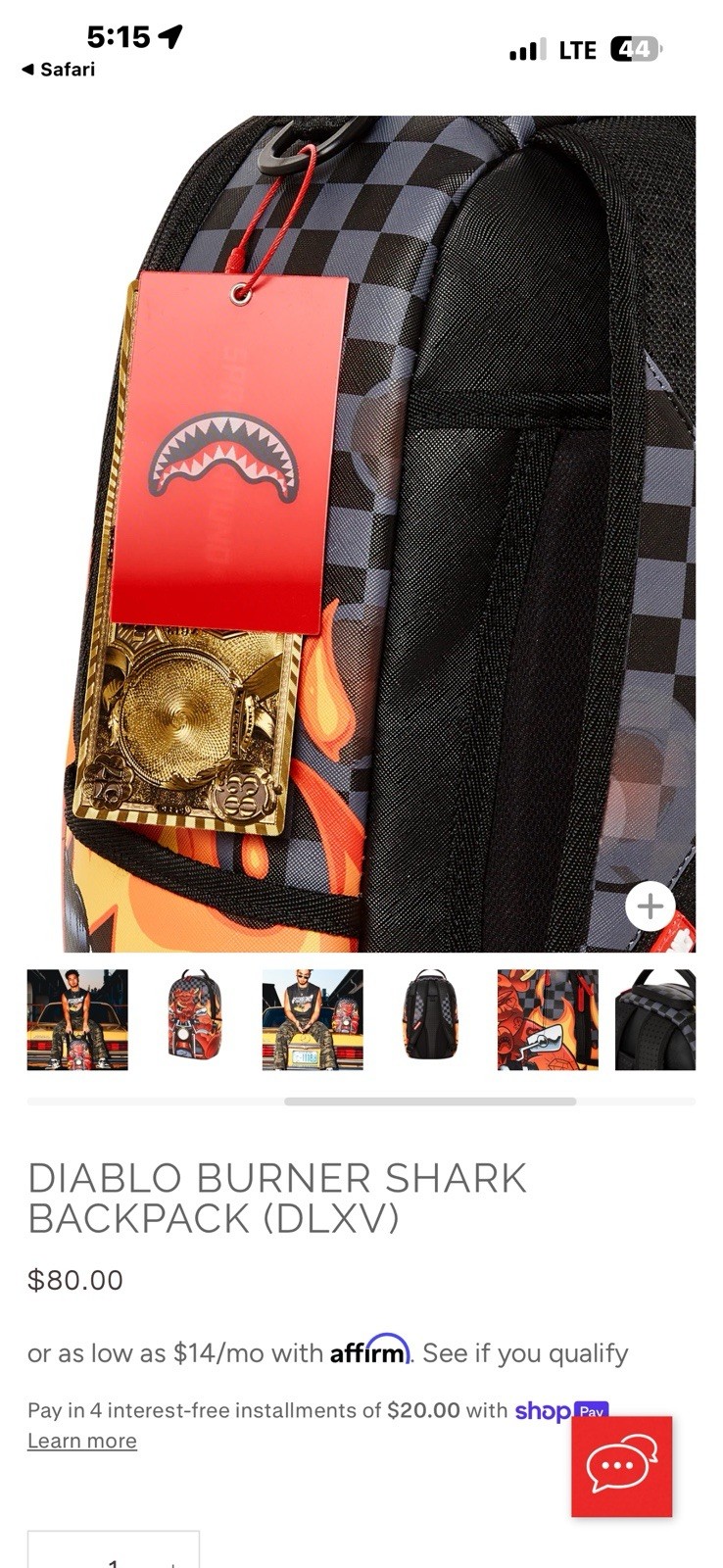 Sprayground Checkered Diablo Backpack Money Bear Gummy Books Bag Motorcycle
