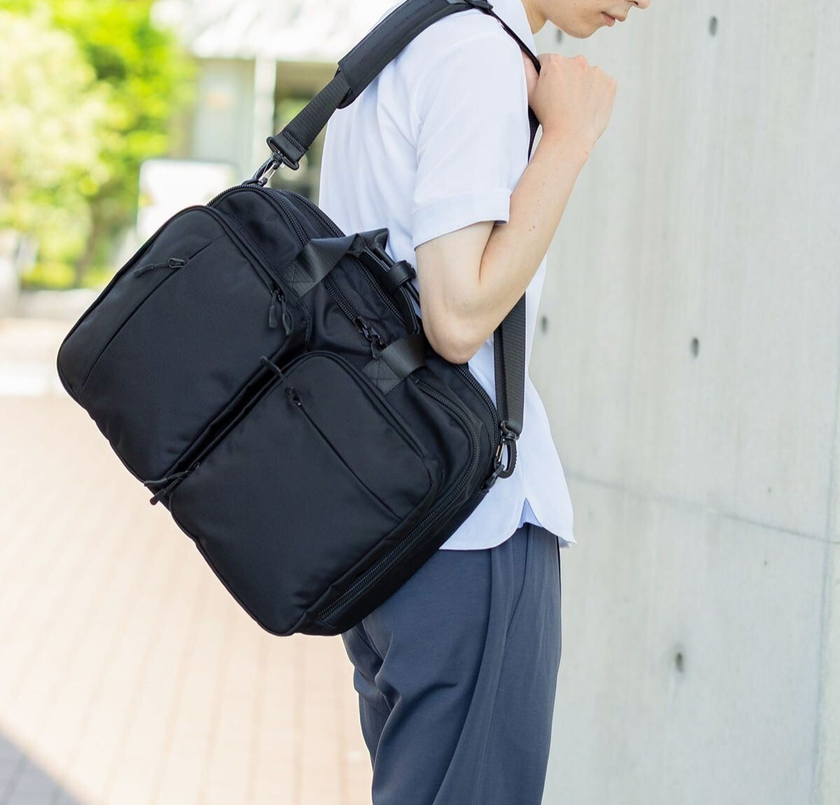 (ASK availability First) BEAMS Business Trip 3WAY Briefcase New