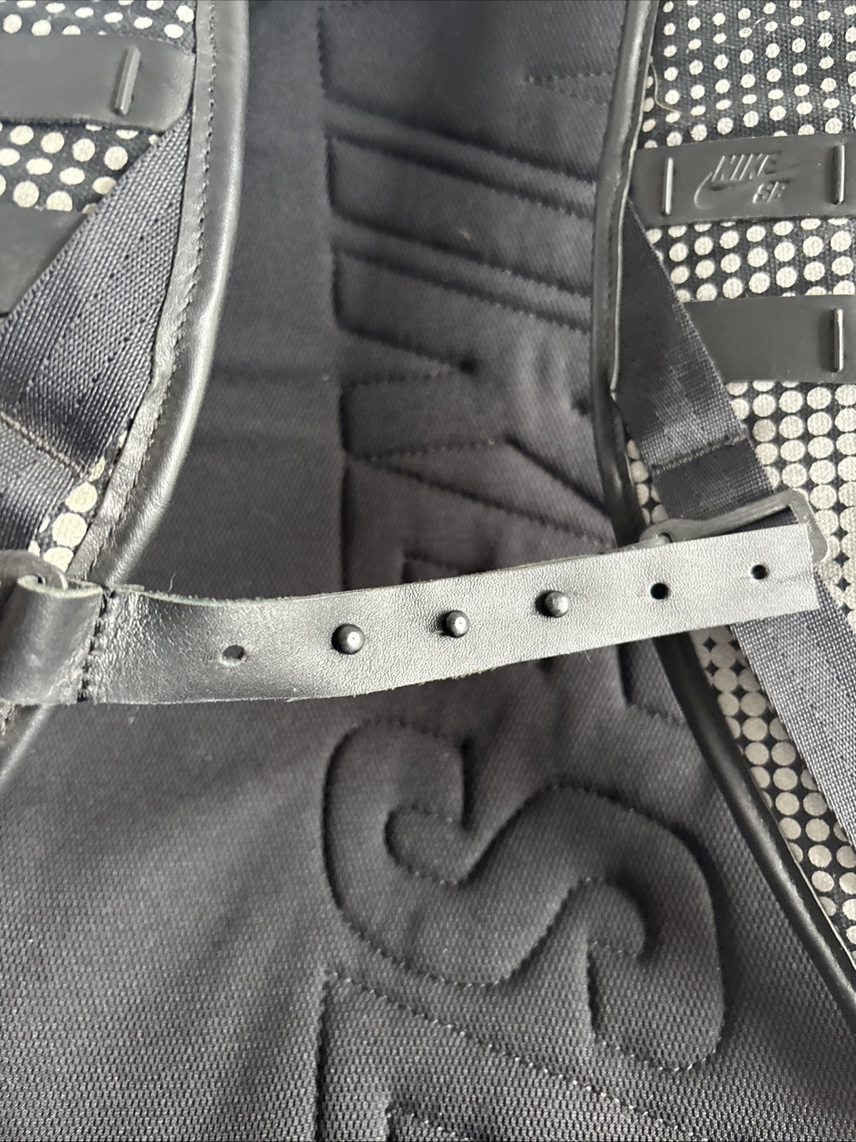 Nike SB Rare Draw String Backpack – Black Gray 22” By 15” By 6”