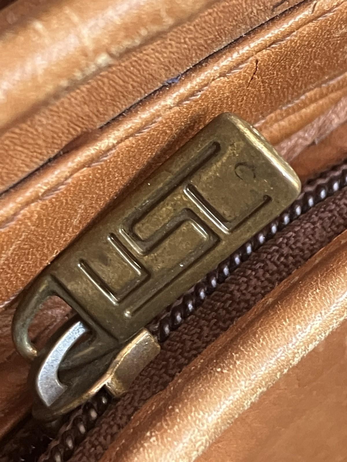 Vintage USC Messenger Bag Soft Side Briefcase