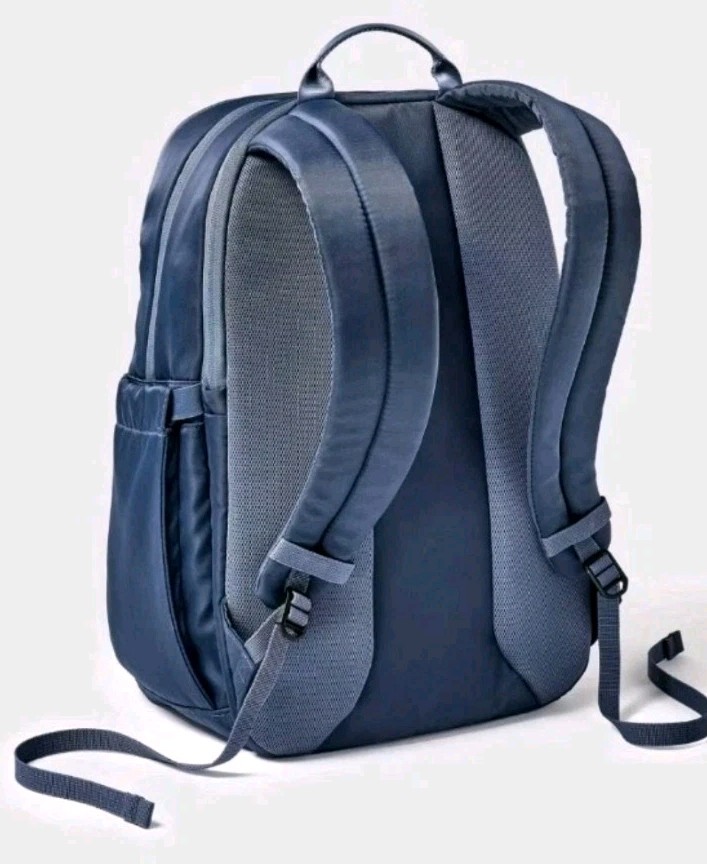 21L Sporty Backpack – All In Motion Blue Grey Water-Resistant NEW