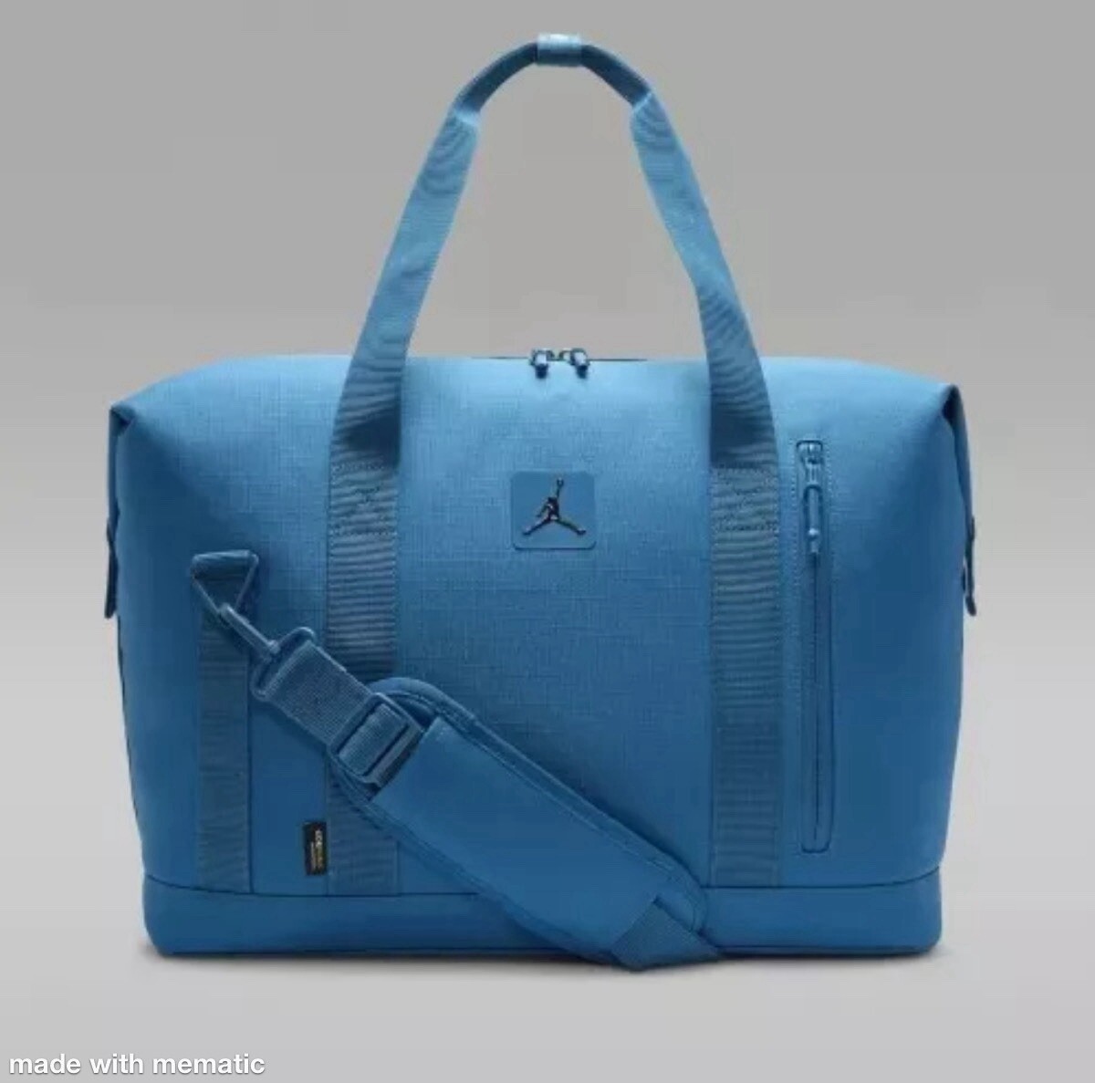 Jordan Cordura Franchise Duffle Sports Bag Travel Industrial Blue MA0900-U1R