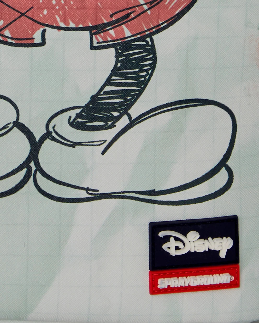 Sprayground Disney MICKEY SKETCH Backpack🔥New Black Bookbag Kids School Bag