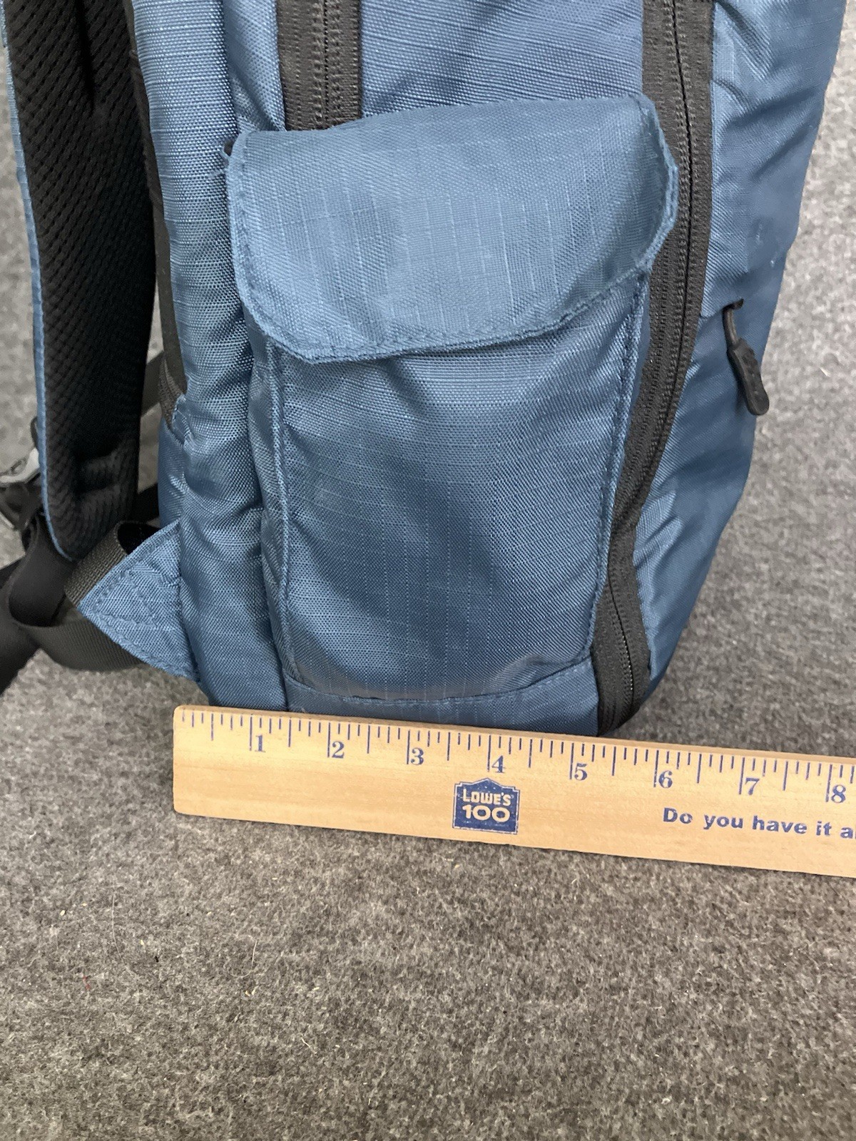Ridge Commuter Backpack Nylon Ripstop Blue 17L Lightweight Travel ISSUE