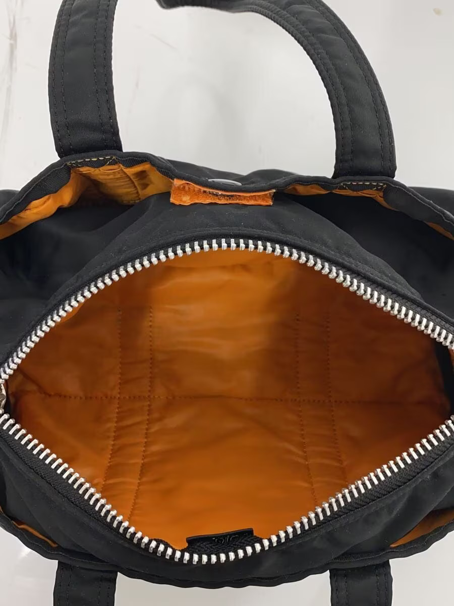 PORTER Boston Bag Nylon BLK Plain Tanker Mini Boston