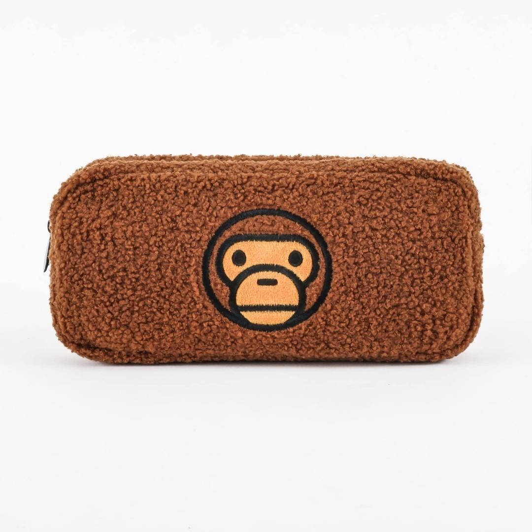 BAPE KIDS A BATHING APE 2023 SPRING/SUMMER COLLECTION Fluffy Milo Pouch 25×11×4c