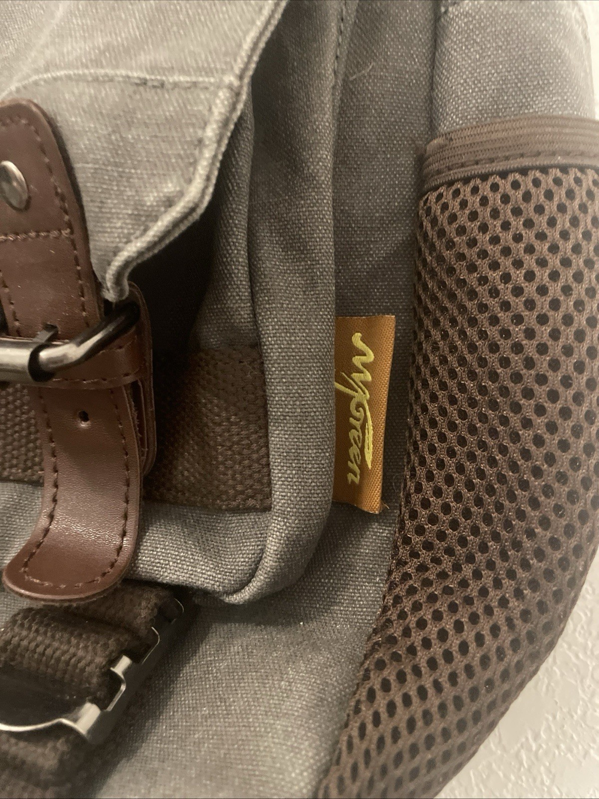 Unisex Canvas Convertible Backpack Rucksack Pack Sling Work Dad Bag Travel