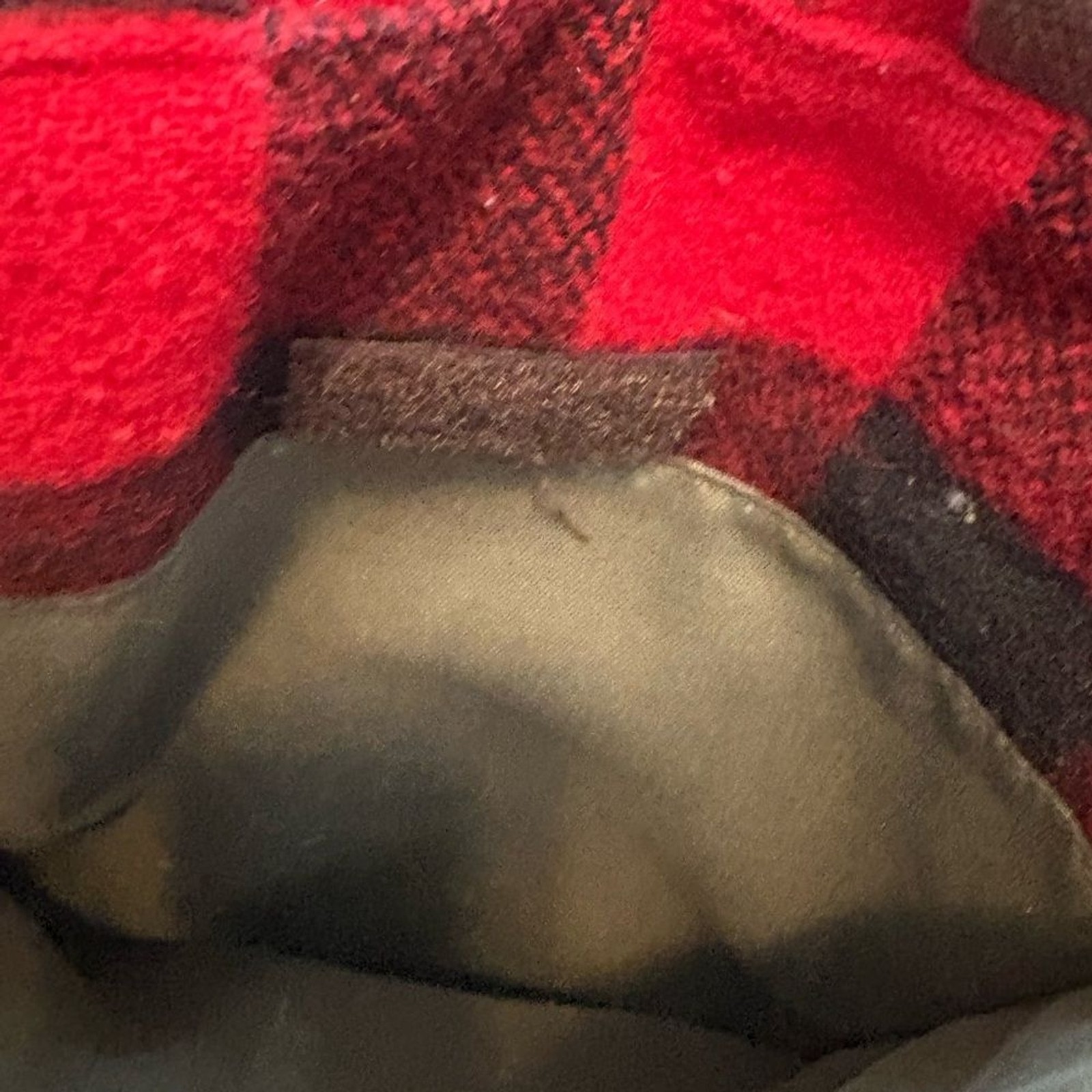 J. Crew Men’s Red Black Buffalo Plaid Messenger Bag Computer Bag