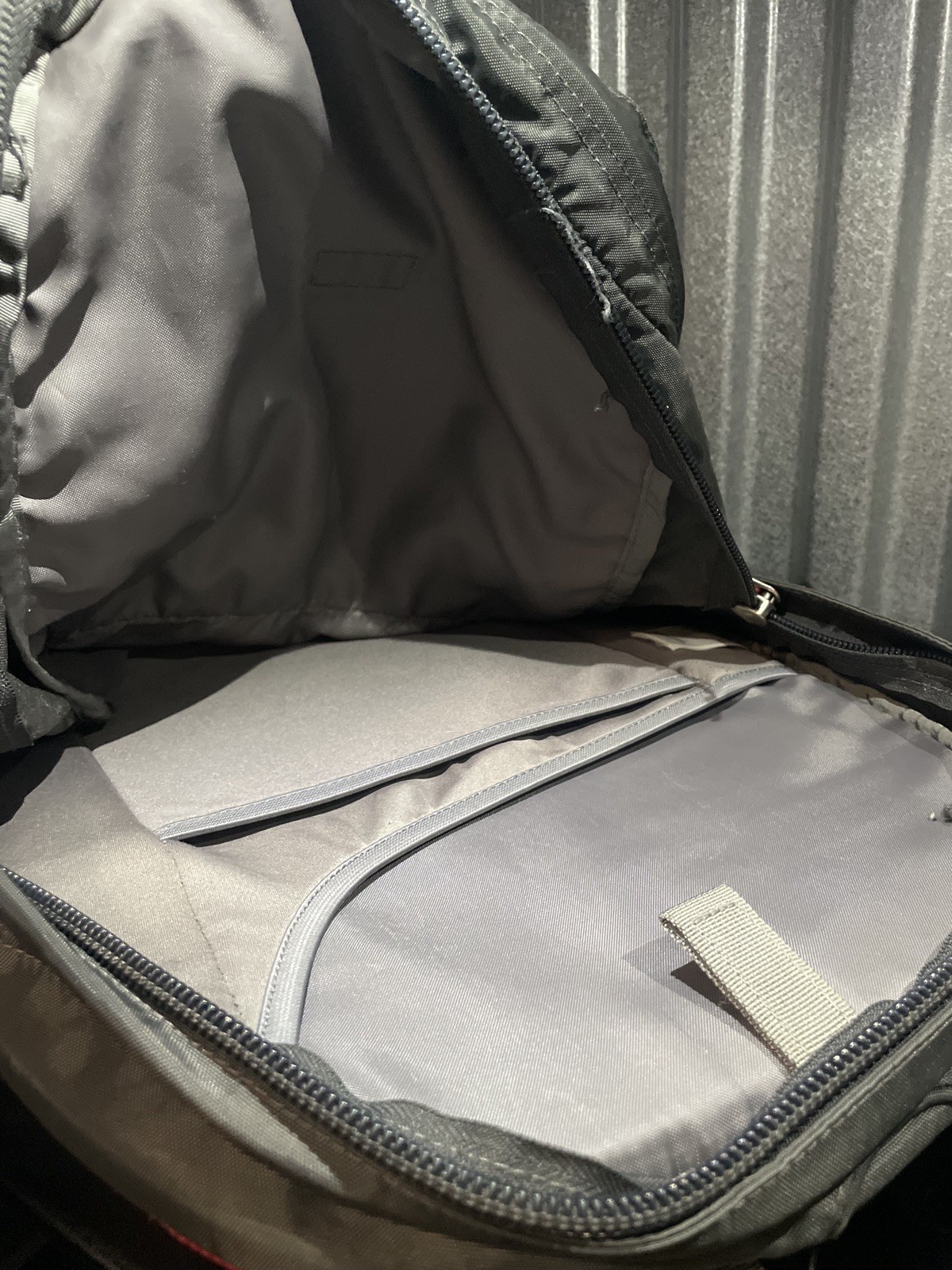 The North Face Red & Gray Backpack Borealis Laptop Day Pack Limited Edition Uni