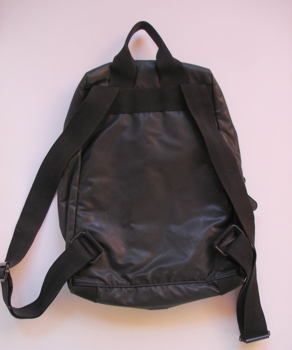 VTG cK Calvin Klein MO4-11 Technical Backpack Black Archive Utility Gorpcore