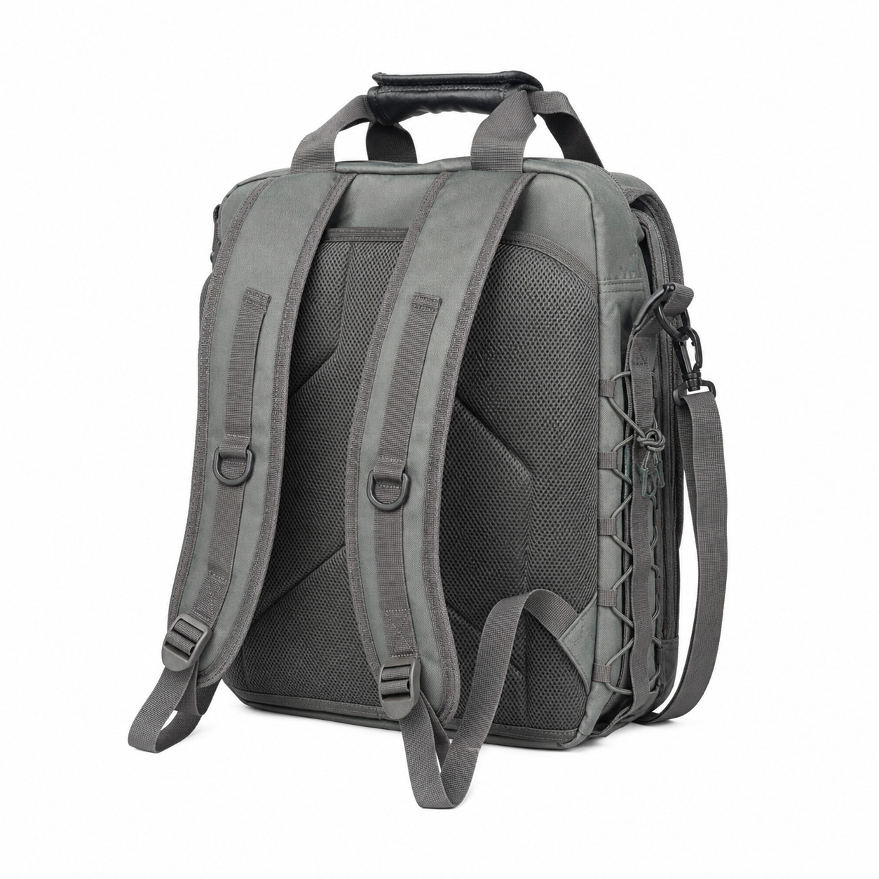 Tactical Laptop Backpack | 3-Way Convertible Messenger Bag | Water Resistant MOL
