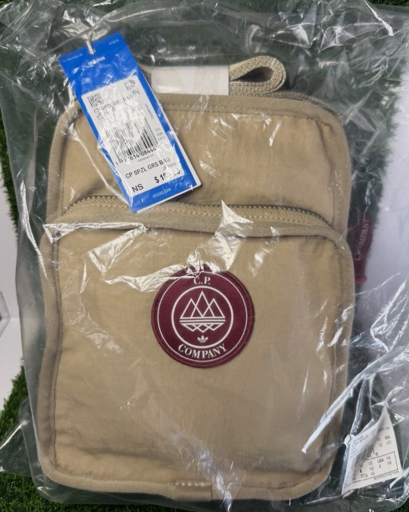 Adidas x C. P. Company SPZL Grisdale Bag Beige Solid Crossbody Unisex Adults