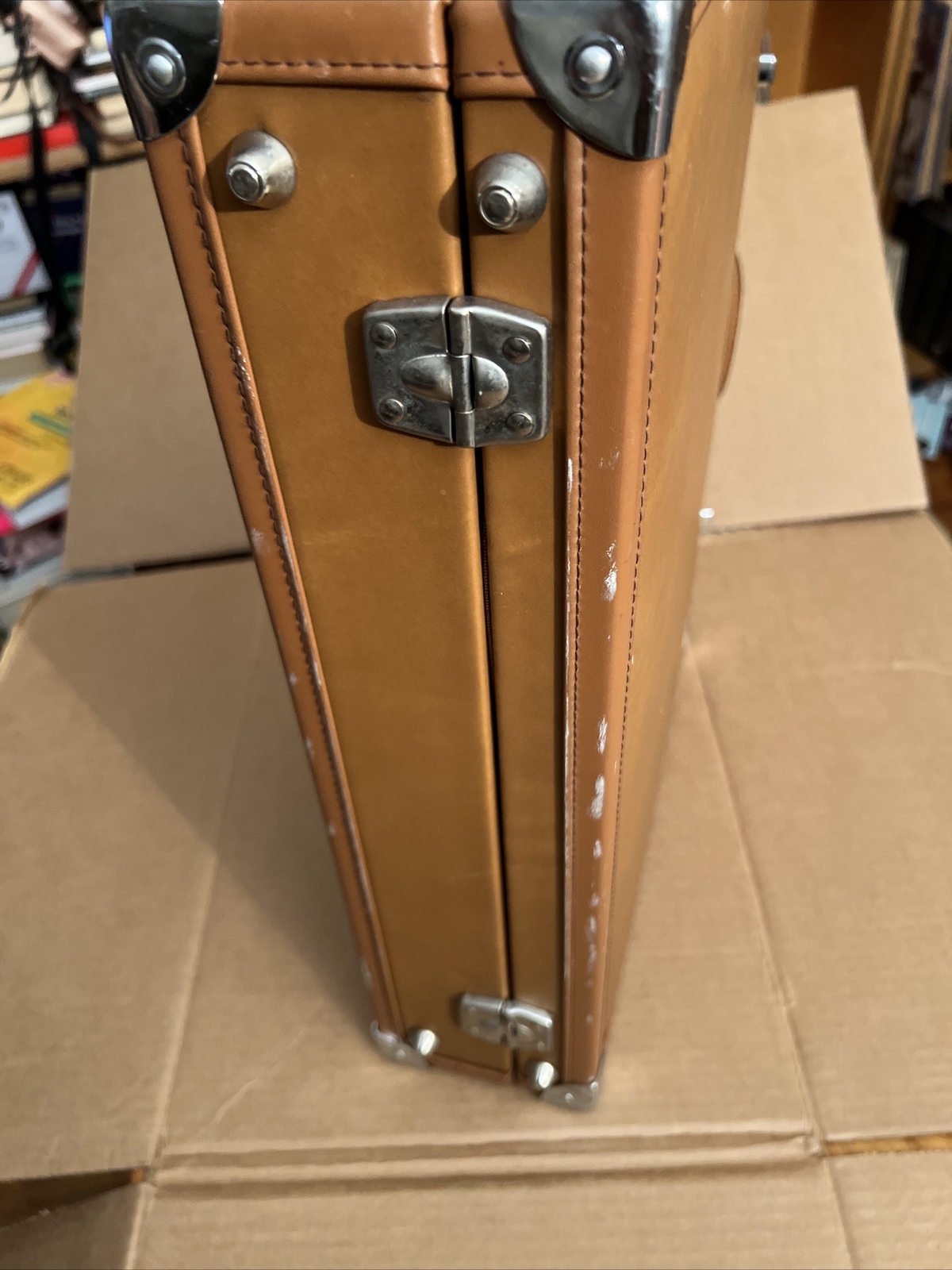 LAGERFELD LTD. Vintage Attaché Briefcase( no keys)