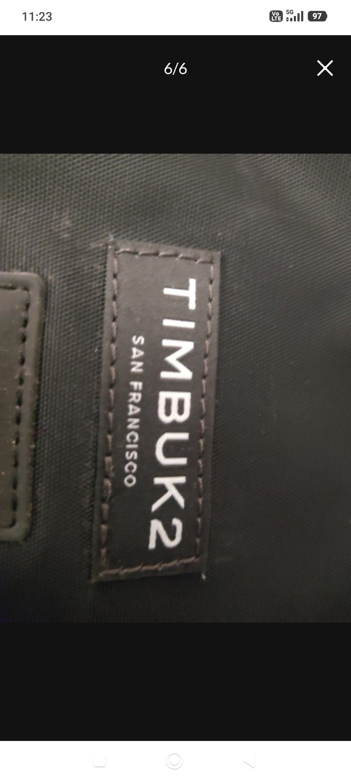 Timbuk2 command bike sling messenger lap top bag preowned