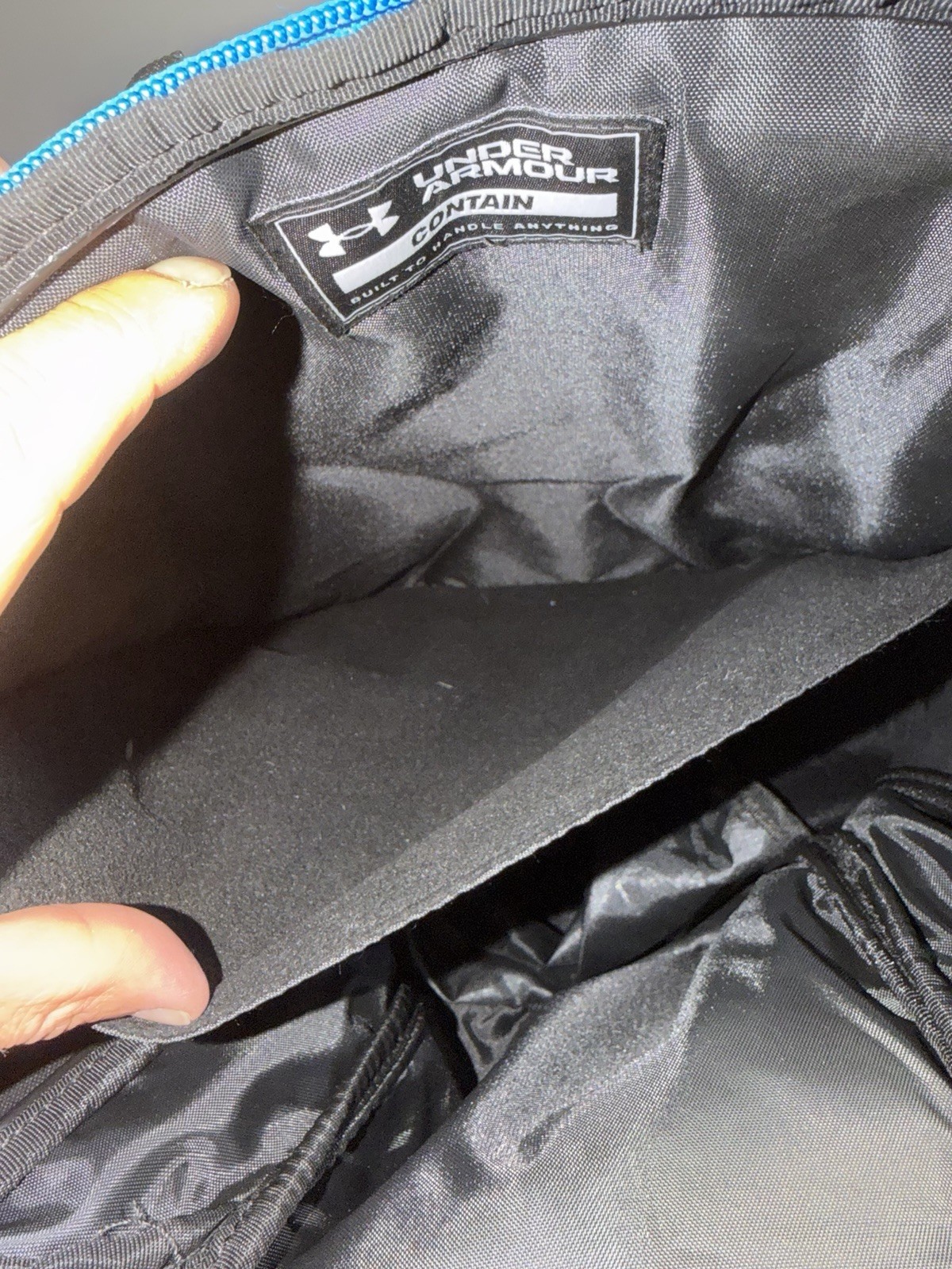 Big Backpack Under Armour Black 20”x12”x11”