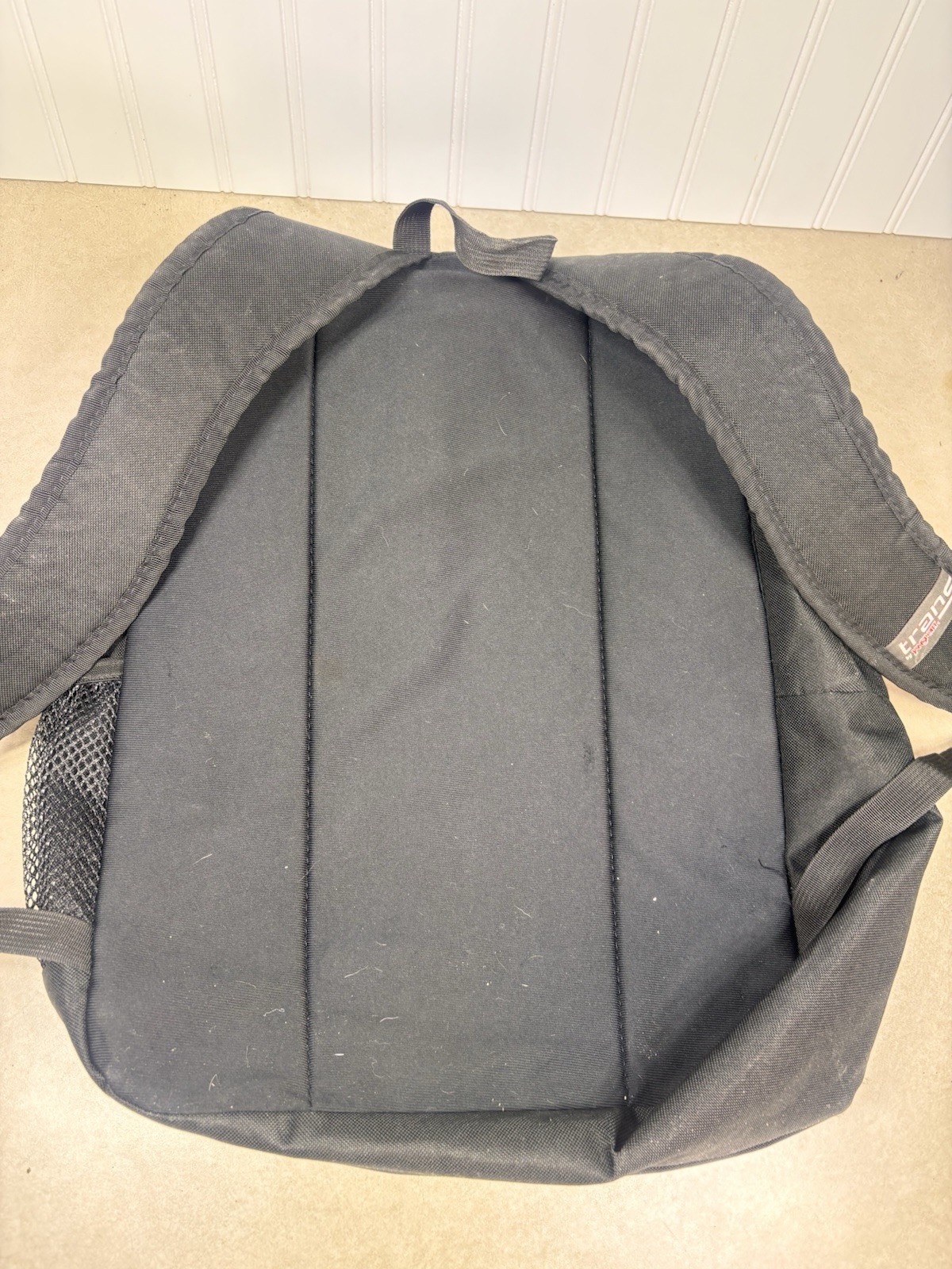 Trans By Jansport Backpack Blwck Multi Zip Bookbag School Sport Travel Bag