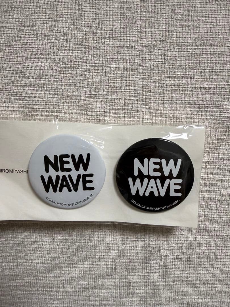 TAKAHIROMIYASHITATheSoloist. NEW WAVE Oval Badge Set – 2 Pieces