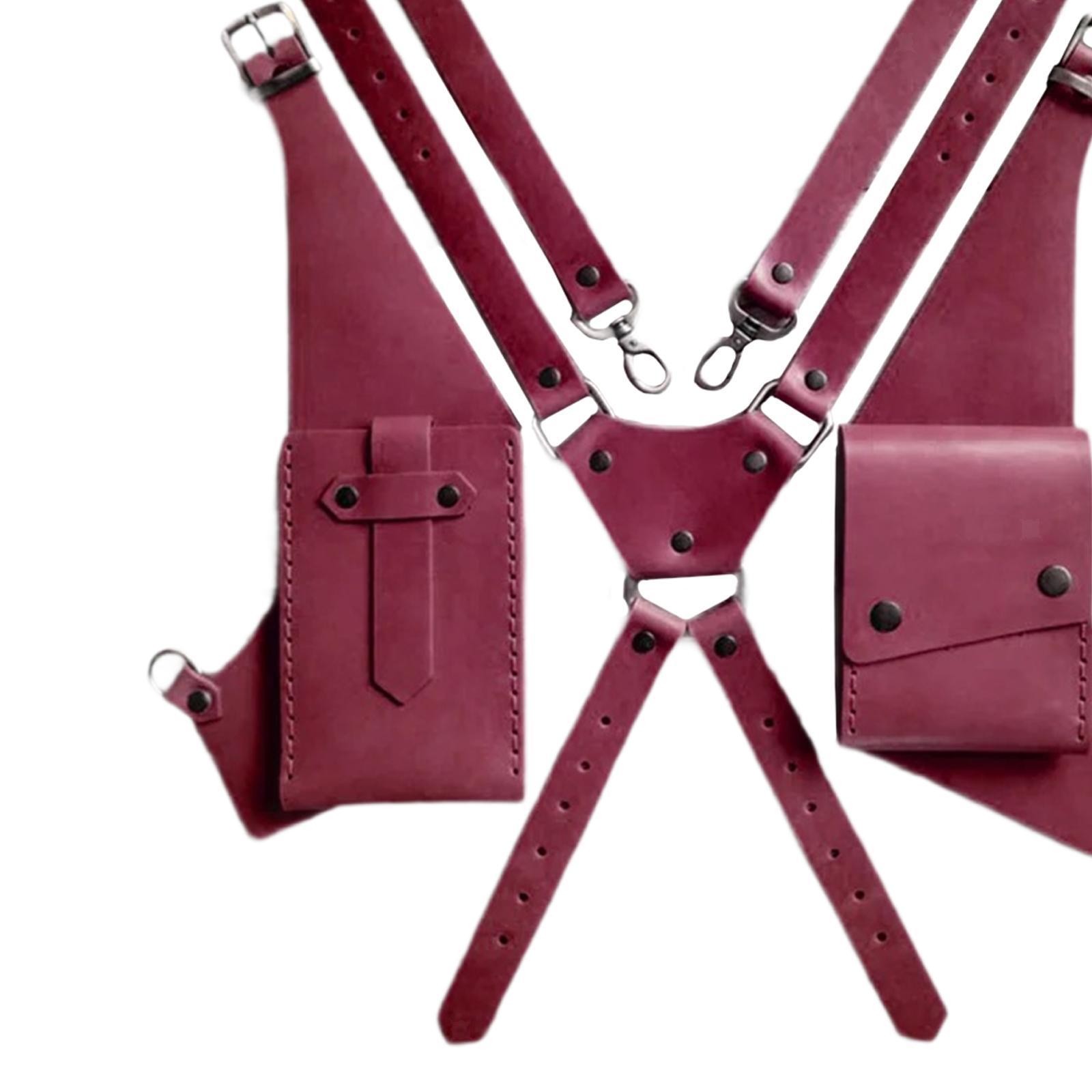 Steampunk Shoulder Harness Bag Pouch