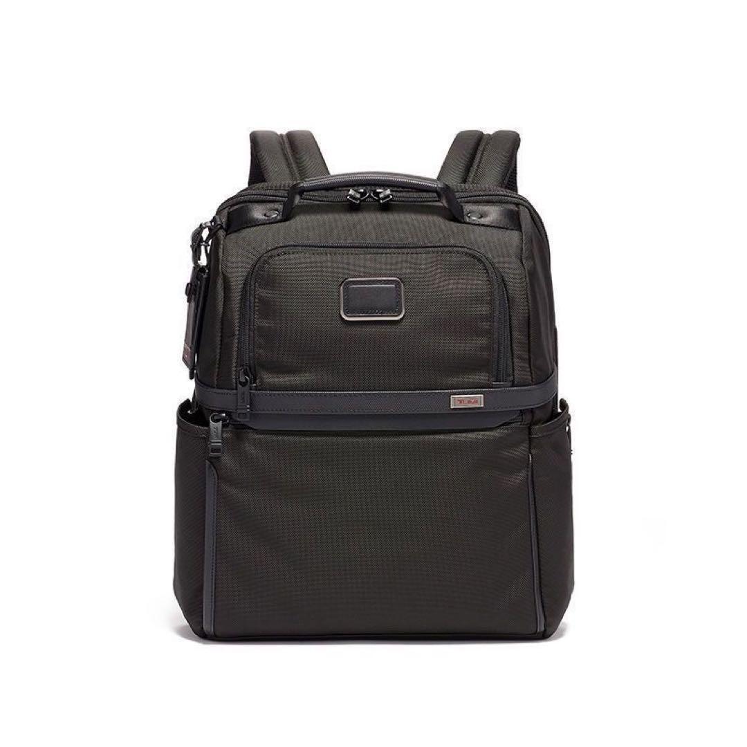 Tumi Alpha 3 2603581D3 BLACK Backpack Slimsolutions Business Sports Nylon NEW