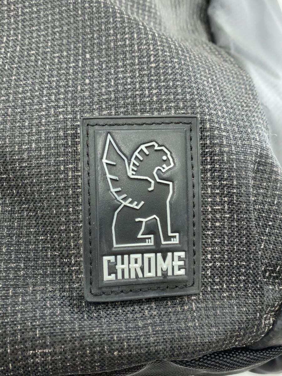 CHROME BACKPACK — BLK SOLID COLOR
