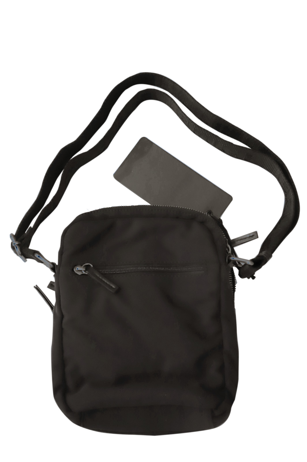 Blauer USA Black Adjustable Shoulder Bag Men New 100% Original