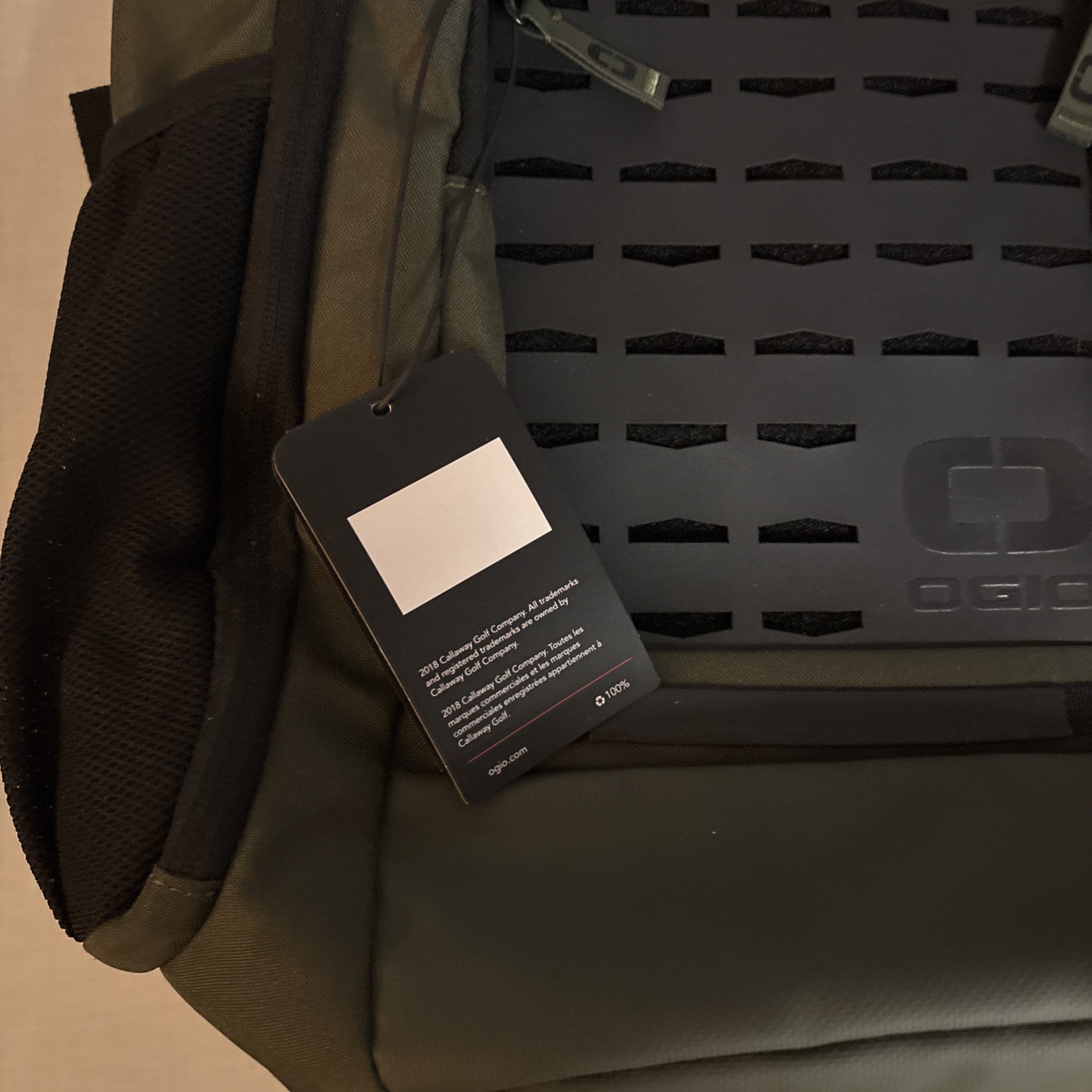 OGIO® Surplus Pack, Backpack, Black, Brand New, Laptop Compartment Custom Brand