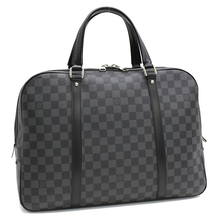 LOUIS VUITTON Damier Graphite Porte Documents Voyage N51195 T1CC