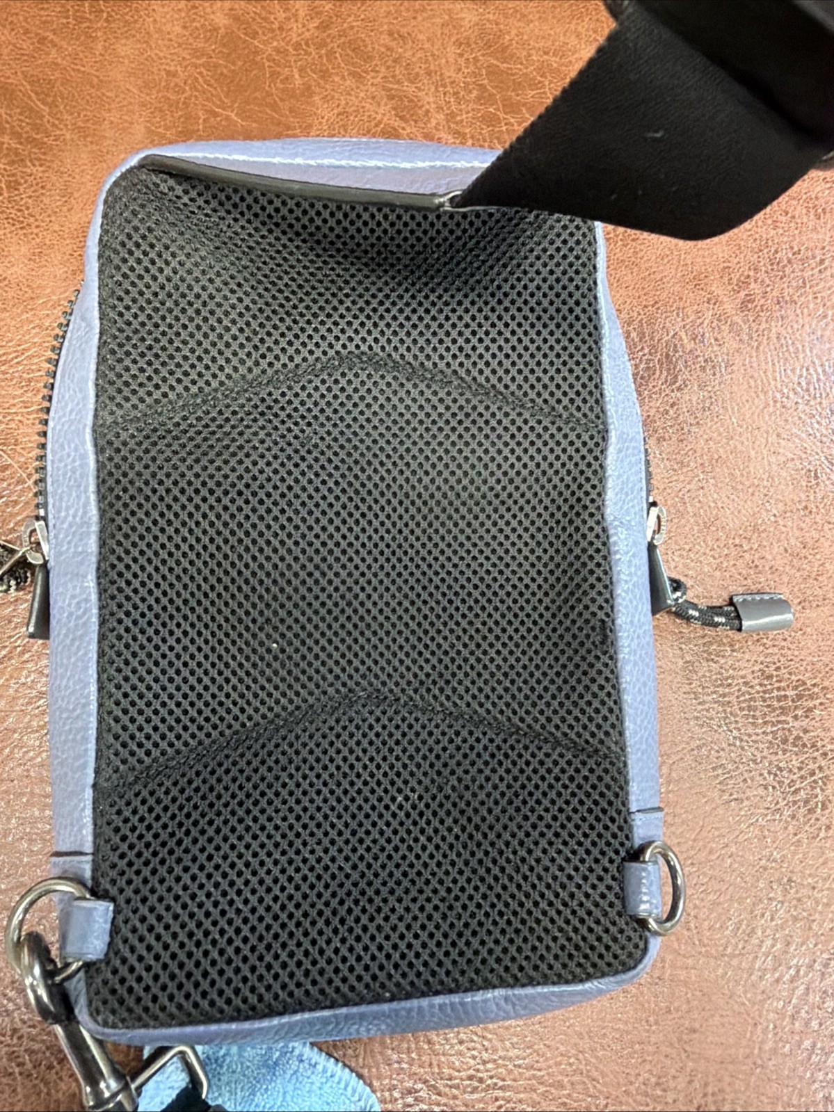 Coach C2950 Turner Pack Pebbled Leather Sling Bag Messenger